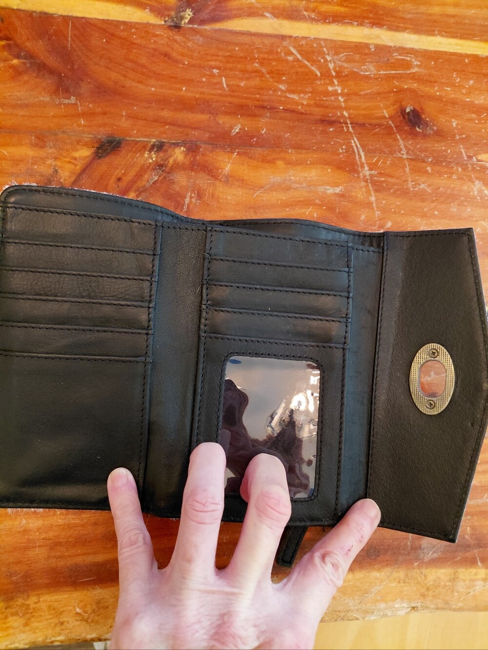 New Sundance Cowhide Hair On Wallet - Picture 3 of 5